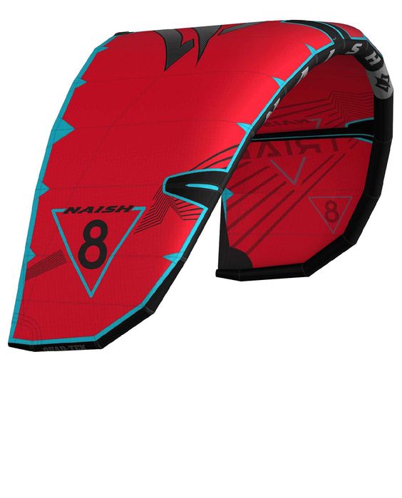 Nowy latawiec kitesurfing Naish Triad 11m s28 kolor RED