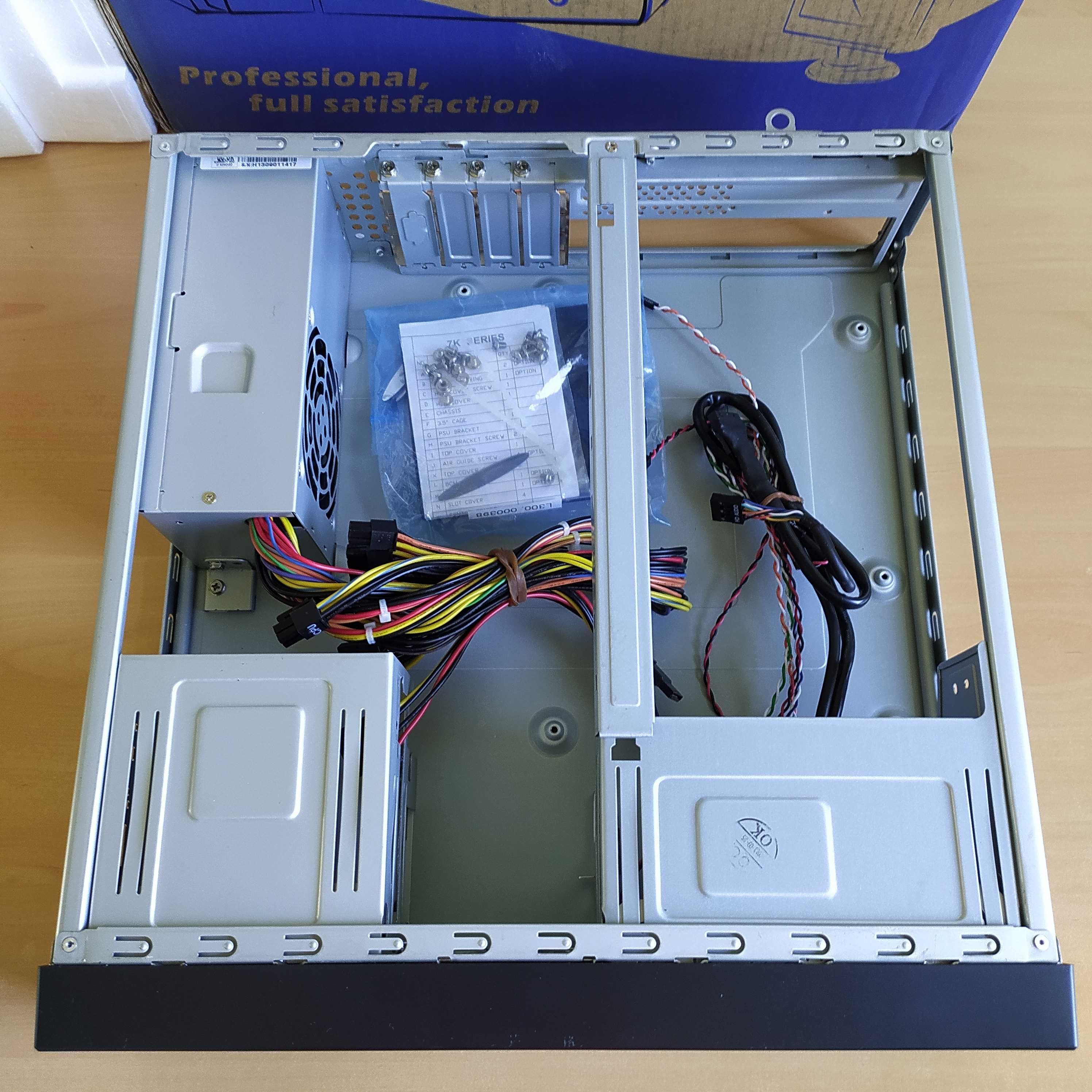 Корпус Micro-ATX Slim с блоком питания 300W