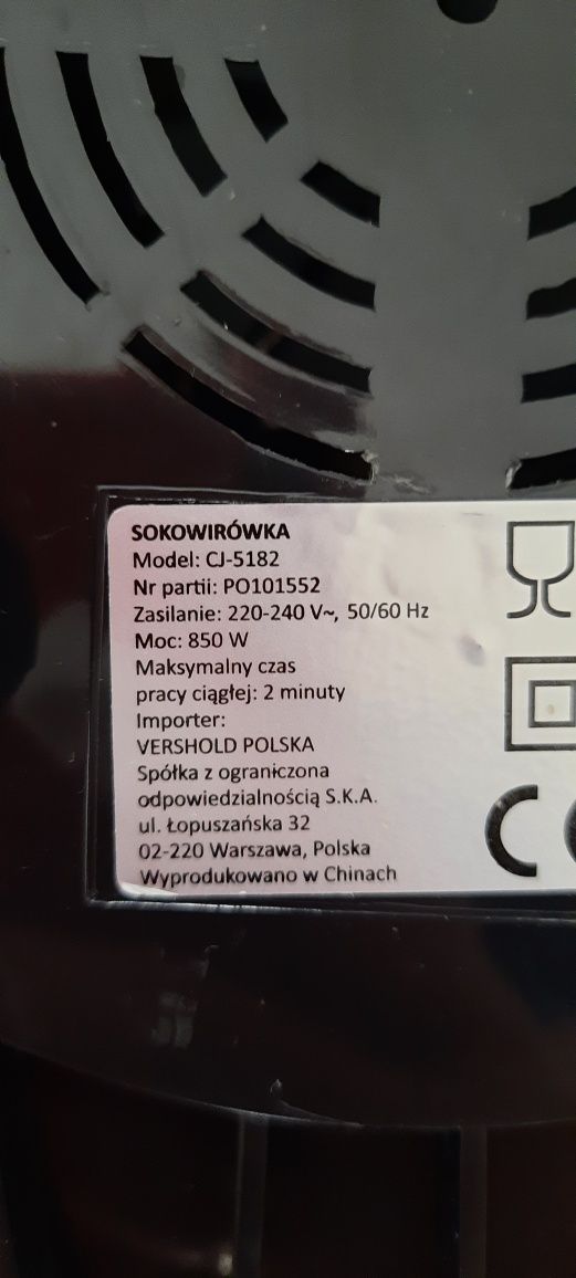 Sokowirówka FoodExpert CJ5182