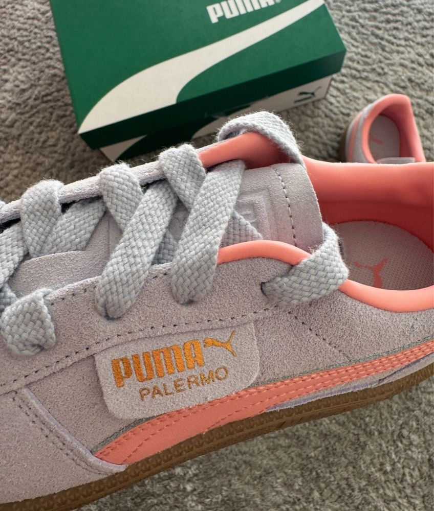 Puma palermo grey/pink