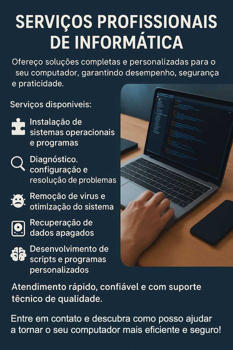 Configuração do software / Assistência técnica e Informática