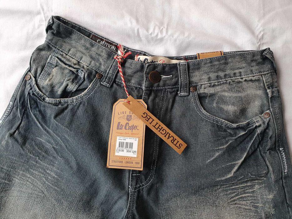 Nowe Oryginalne Spodnie jeansowe  Lee Cooper 30x32