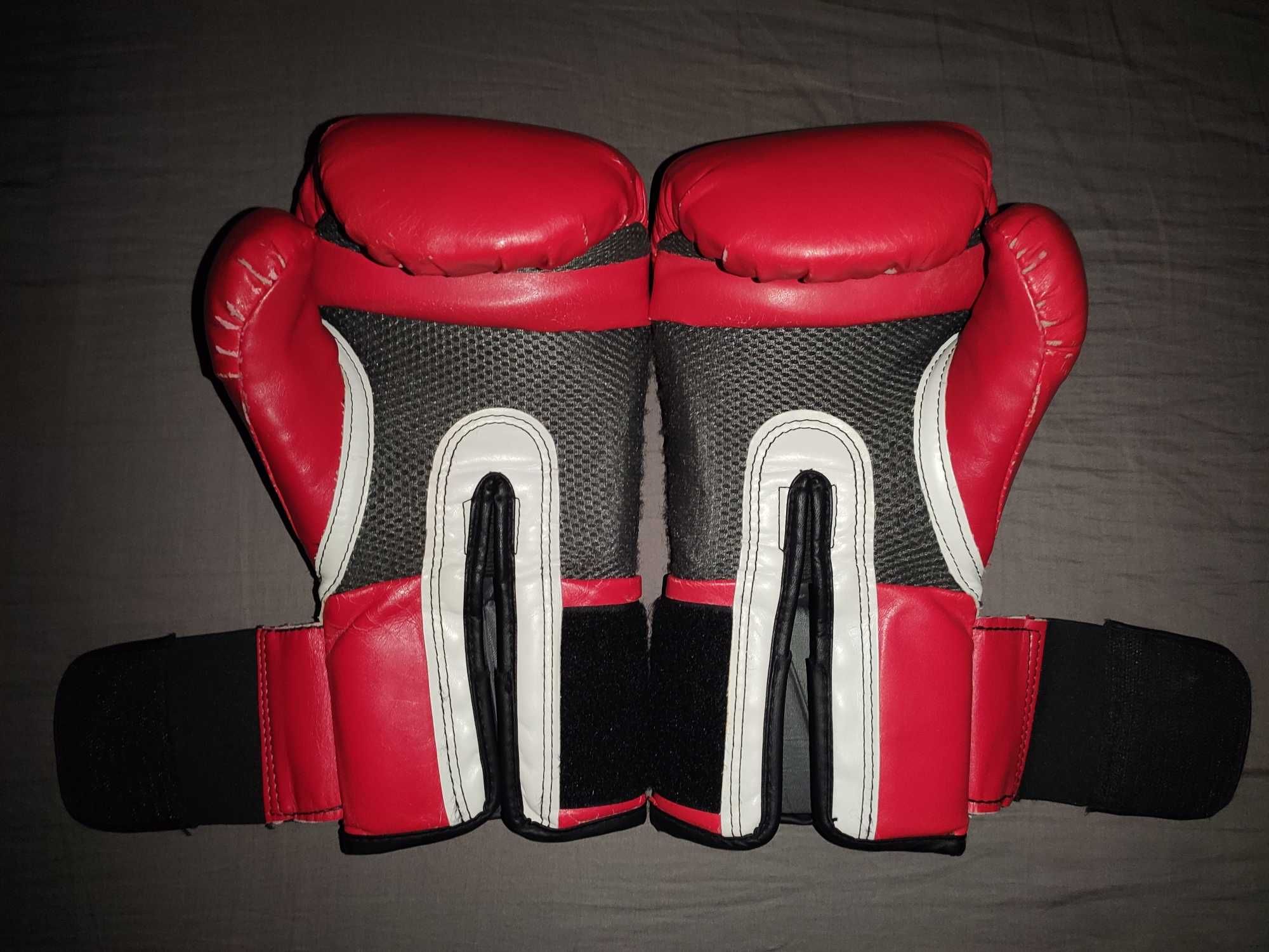 Luvas Vermelhas Boxe 12 Oz Everlast