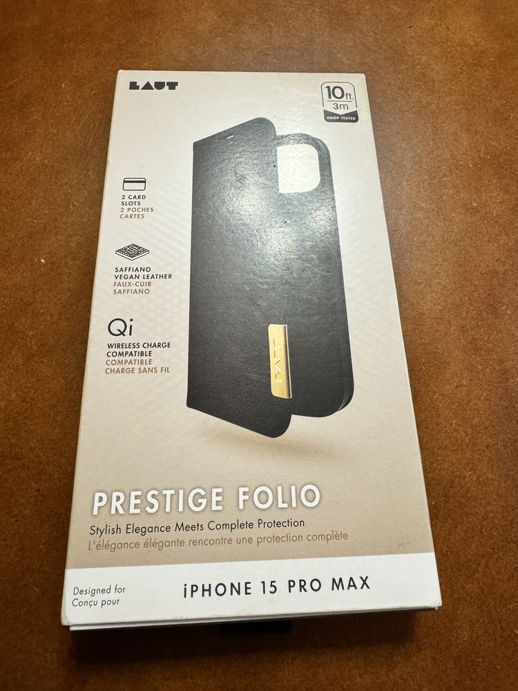 Чехол книжка шкіряна iphone 15 pro max