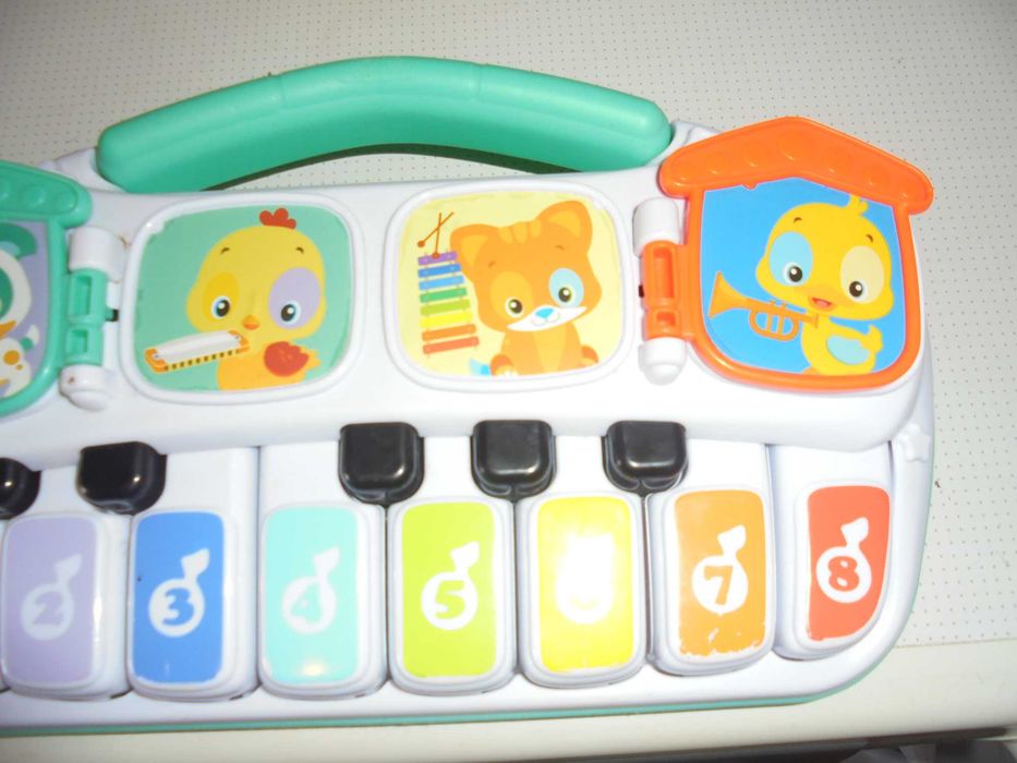 brinquedo para criança o piano com som