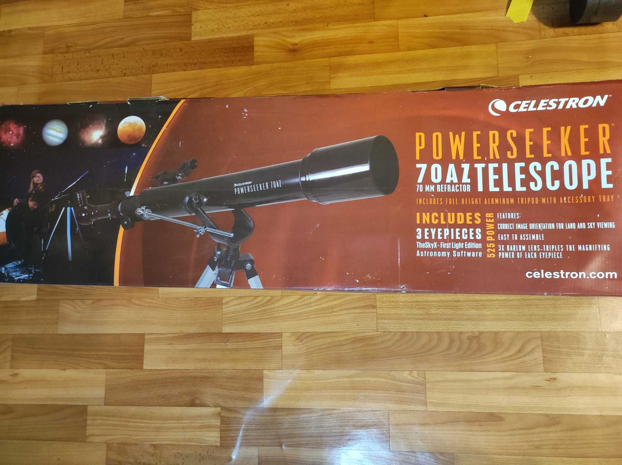 Телескоп Celestron PowerSeeker 70AZ 700 мм