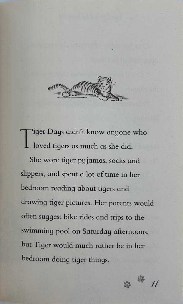 Tiger Days and the secret cat Sarah Lean książka po angielsku
