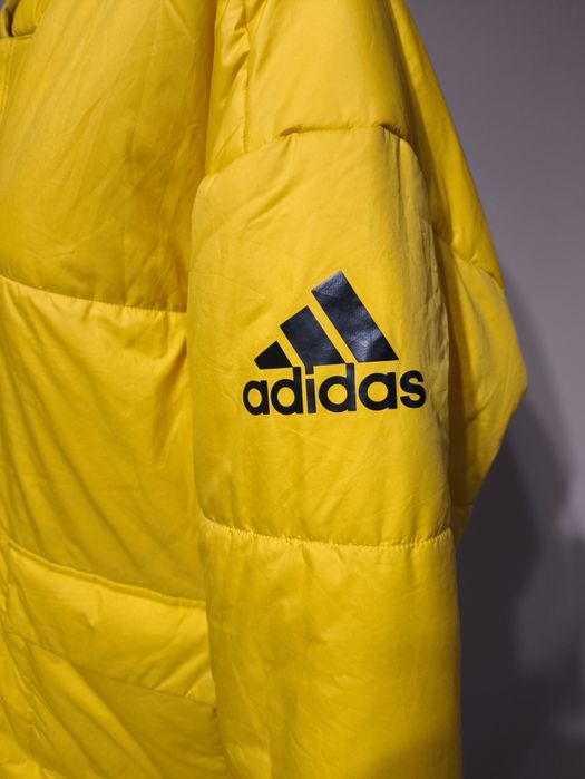 Adidas Big Baffle Jacket Męska Ocieplana Kurtka rozmiar L