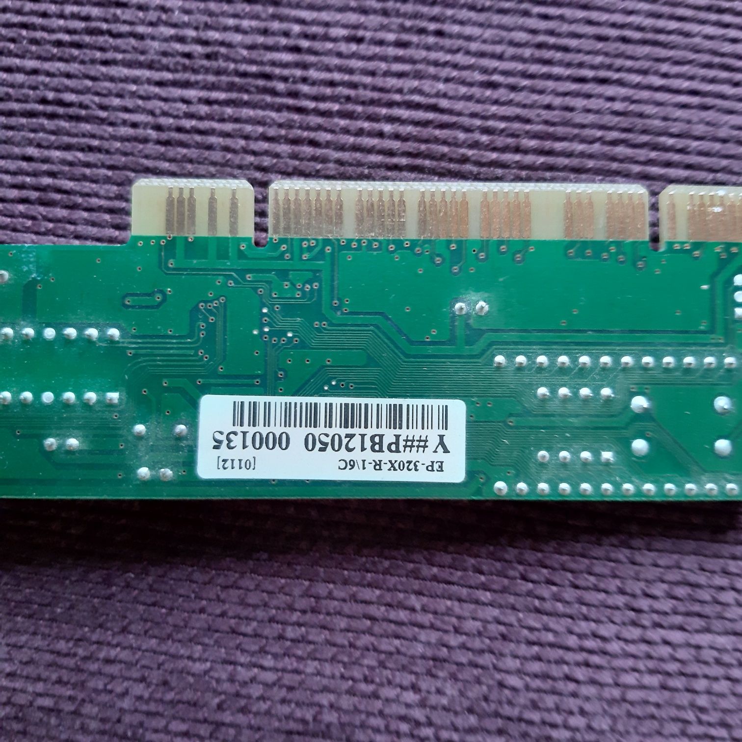 Karta sieciowa internet Ethernet EP-320X-R-1\6C RTL Realtec do kompute