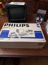 MSX Computador Philips VG 8020 + Monitor Philips VS0040