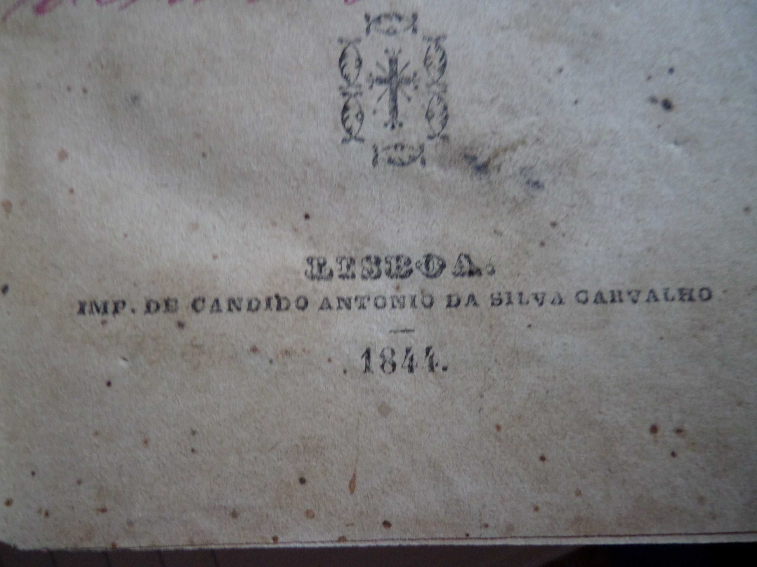 Livro de 1844  'Jesus Christo ante o Seculo'