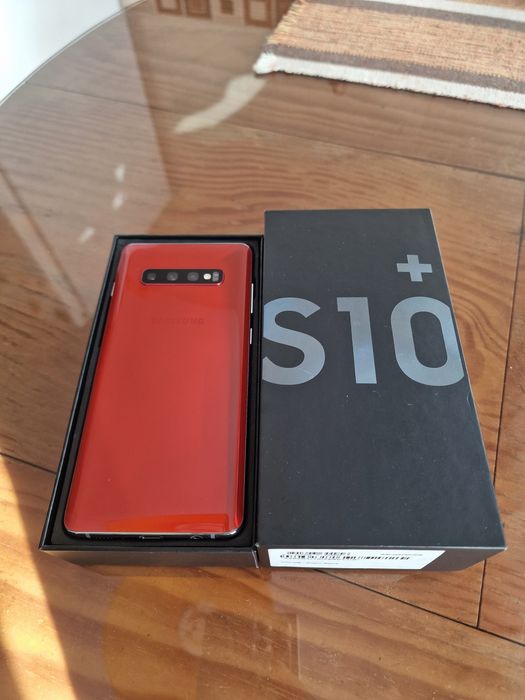 Samsung Galaxy S10 PLUS Vermelho Novo