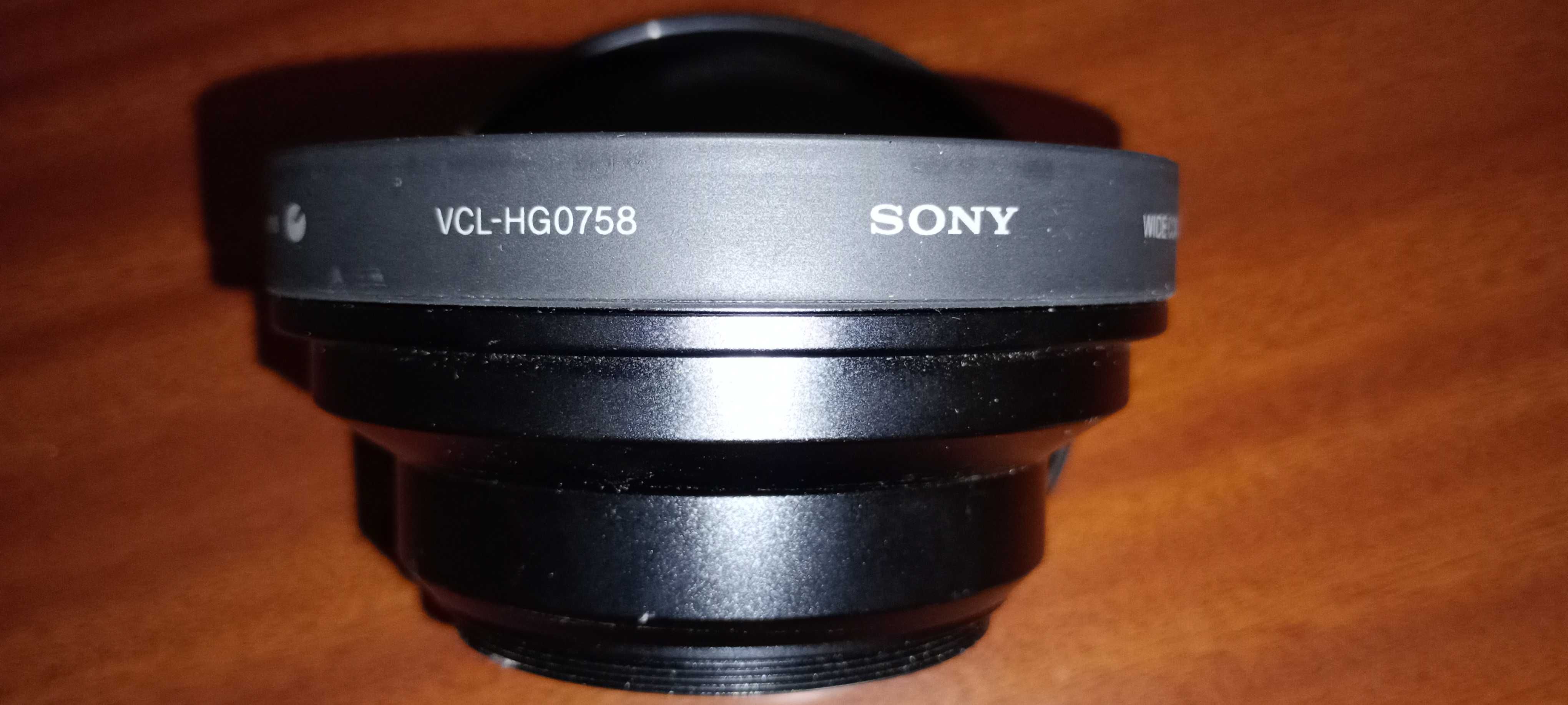 Lente grande angular Sony