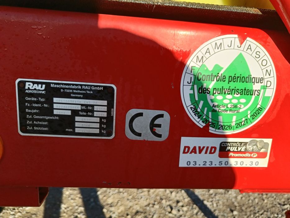 Opryskiwacz .Rau protector vicon gvi 28