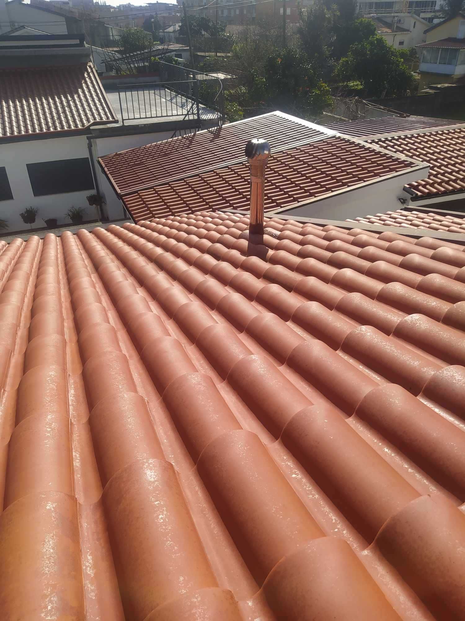Lavagem telhados  manutenção