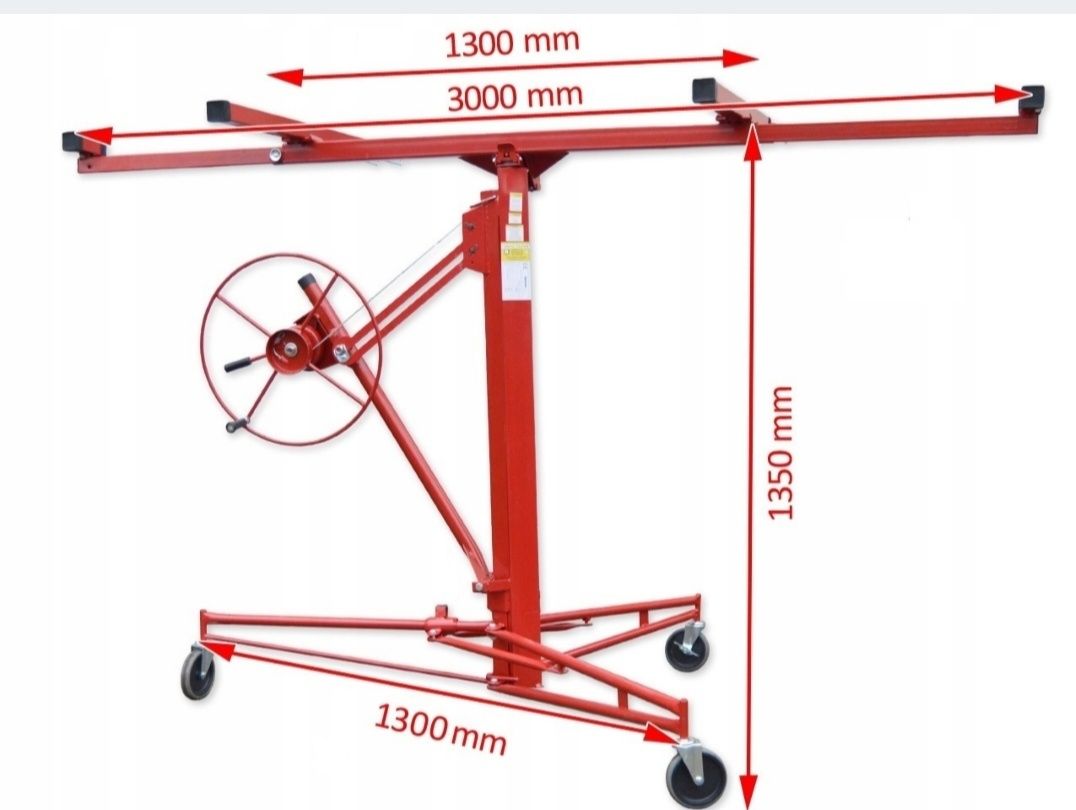 Podnośnik dźwig do regipsów, pyt g-k