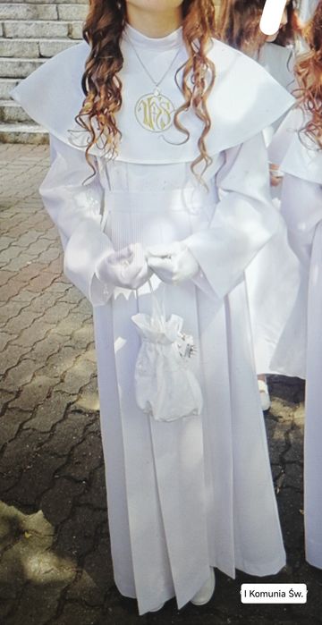 Alba buty wianek torebka, pełen zestaw komunijny