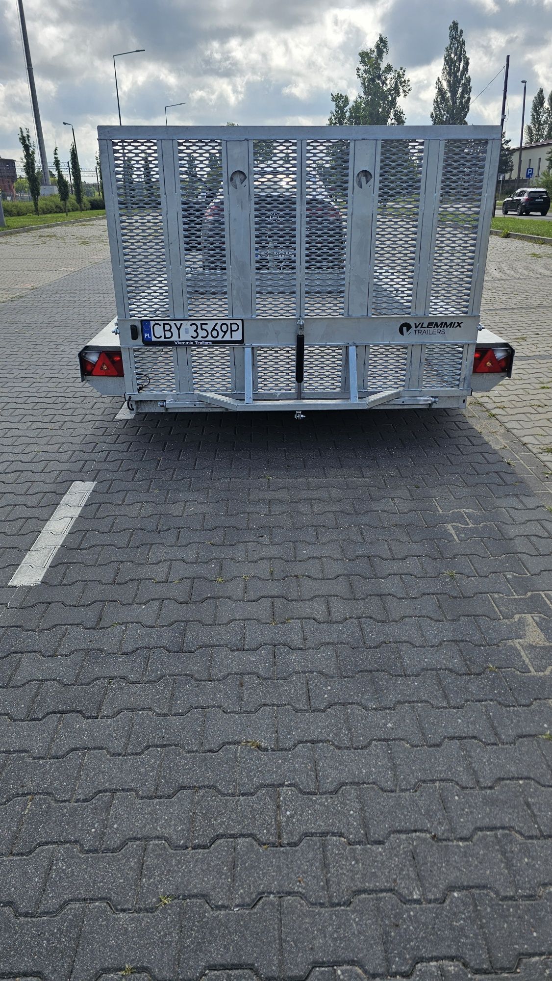 Przyczepa laweta VLEMMIX 4m 3.5t
