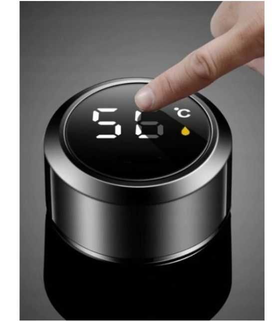Kubek termiczny z wyświetlaczem LCD Termos 0,5 l czarny