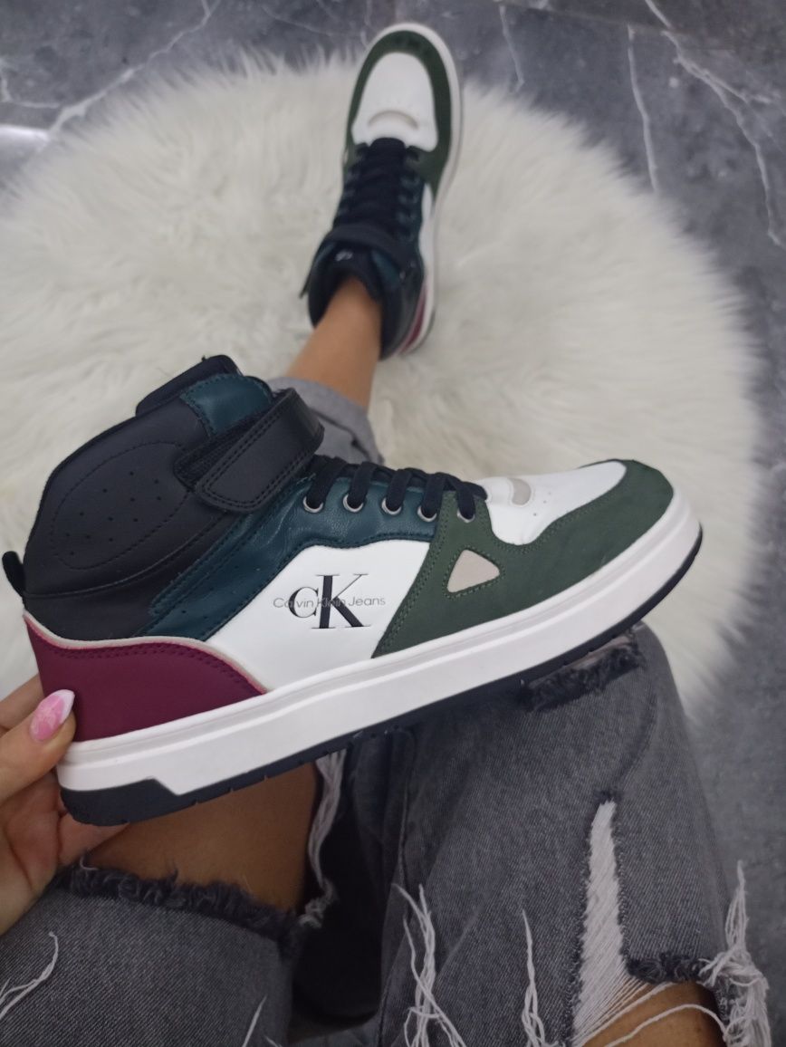 Sneakersy buty za kostkę Calvin Klein rozmiar 38 męskie damskie