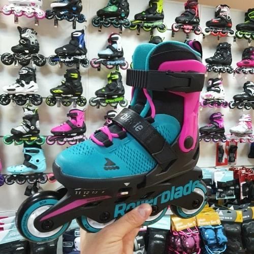 Ролики для девочки Rollerblade Microblade G Emerald Green