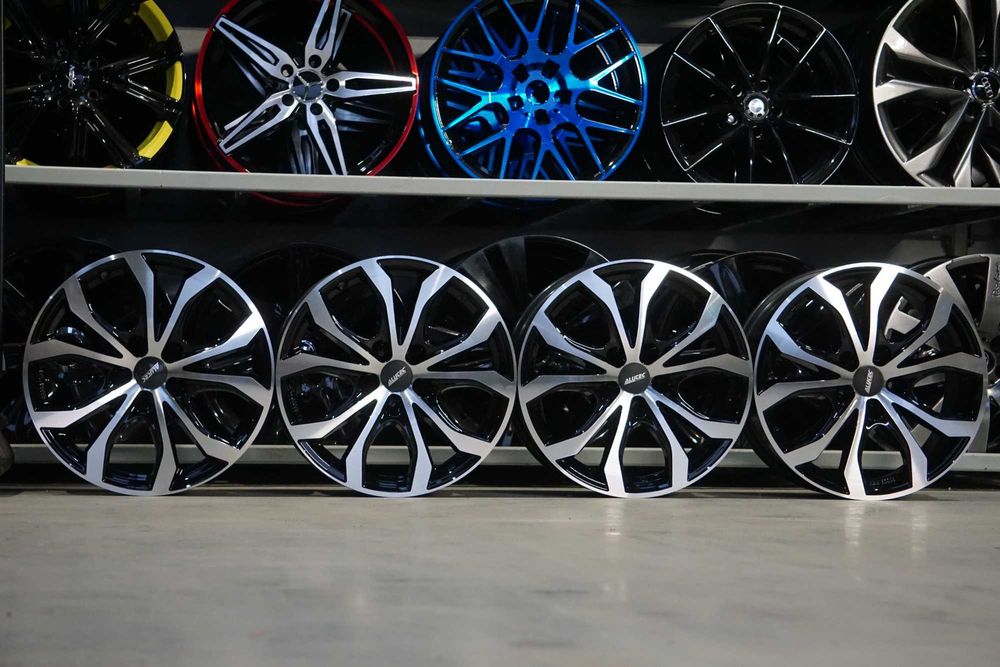 Alufelgi Alutec Germany 5x112 8Jx18" et53 cb66,6mm czarny polysk i cnc