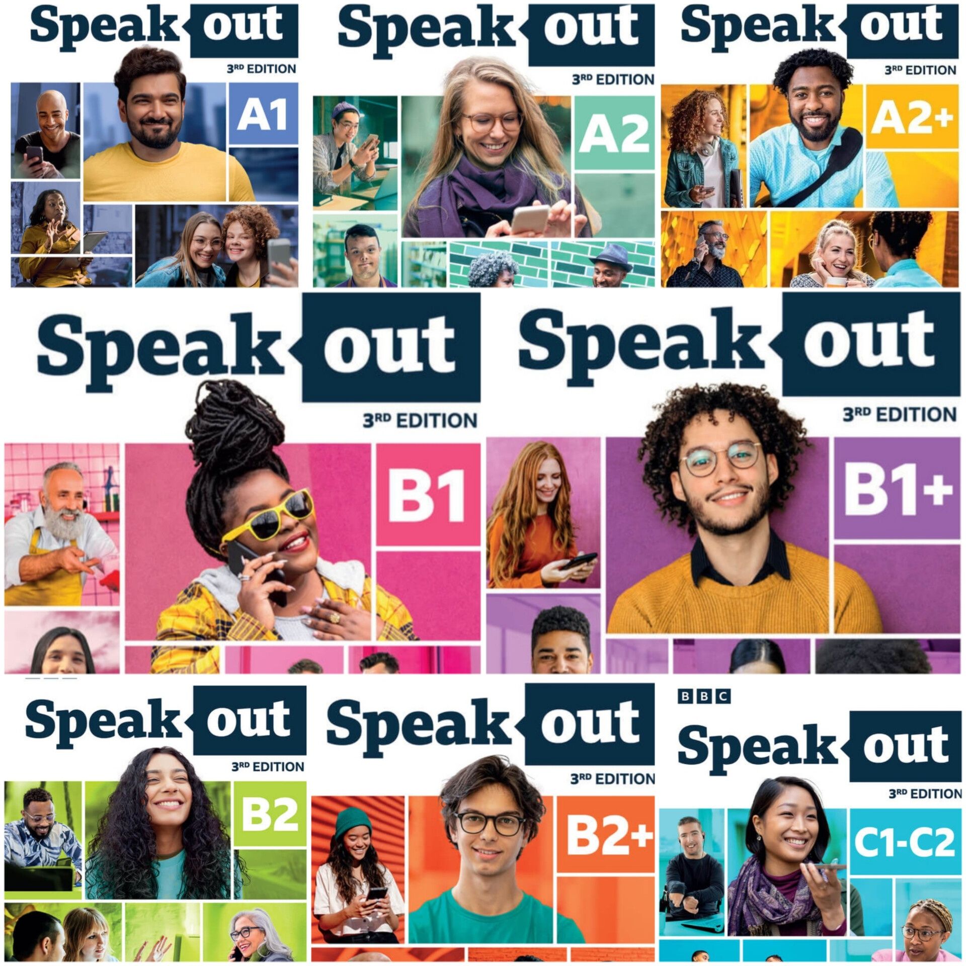 Speak out 3d edition - A1, A2, A 2+, B1, B1+, C1-C2