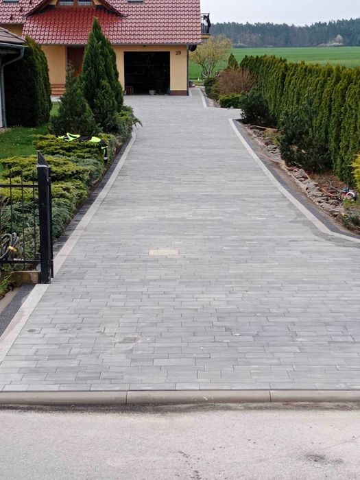 Usługi brukarskie, Usługi minikoparką, ładowarką