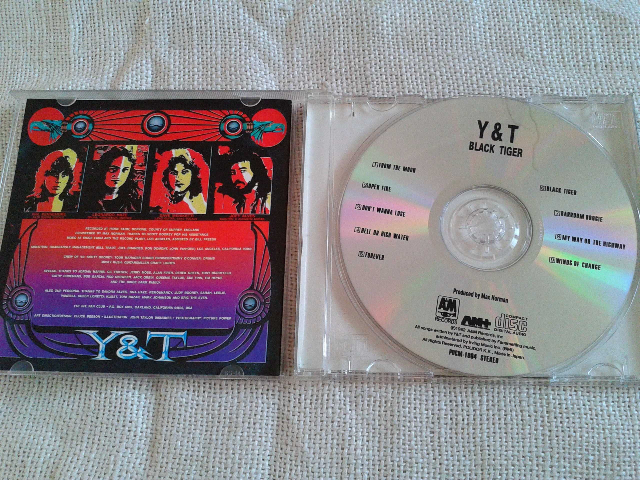 Black Tiger - Y&T  CD