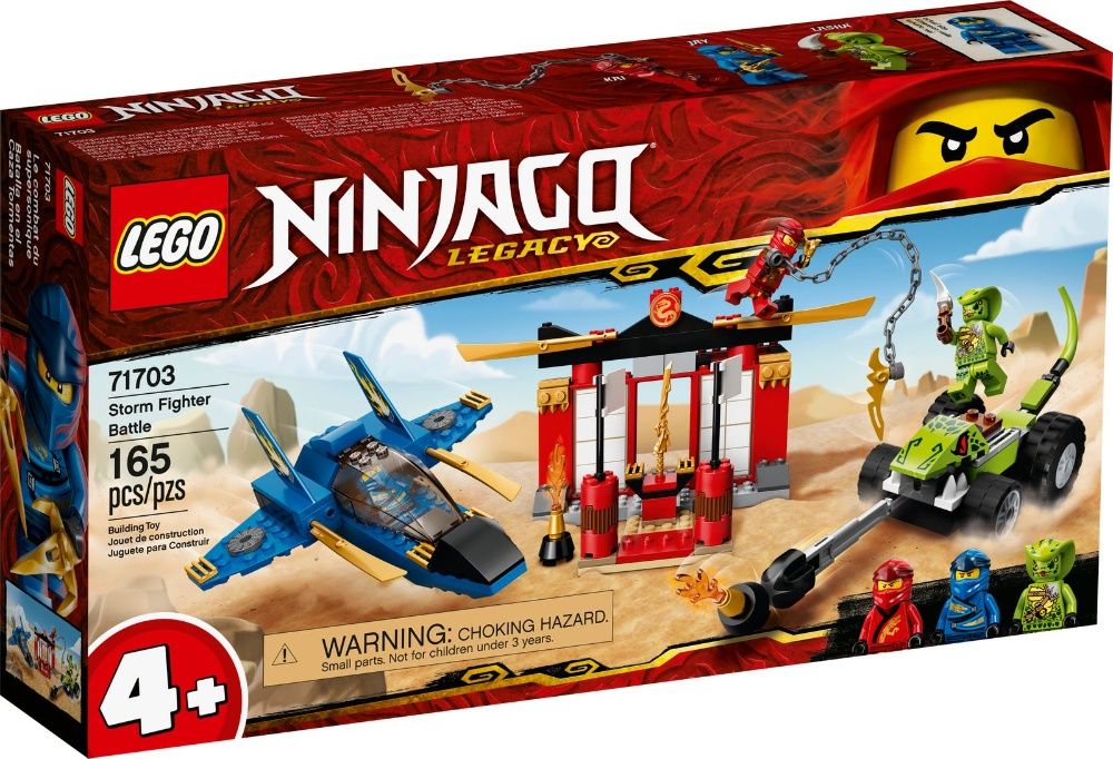 LEGO NINJAGO Legacy 71703 Bitwa burzowego myśliwca Mistrzowie Spinjitz