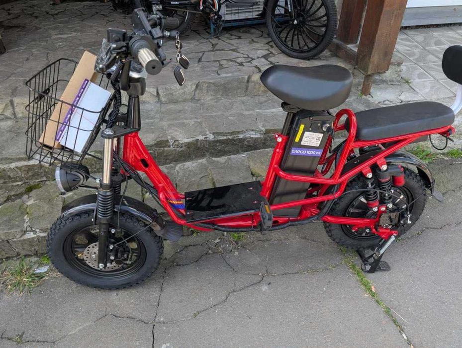 Електровелосипед Партнер Cargo 1000W 60V-21Ah Li-ion