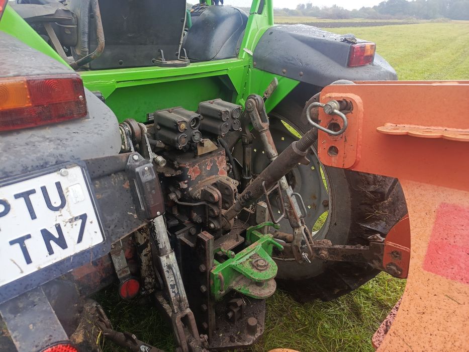 Deutz fahr Agroplus 95 z ładowaczem  zamiana biegi pełzające