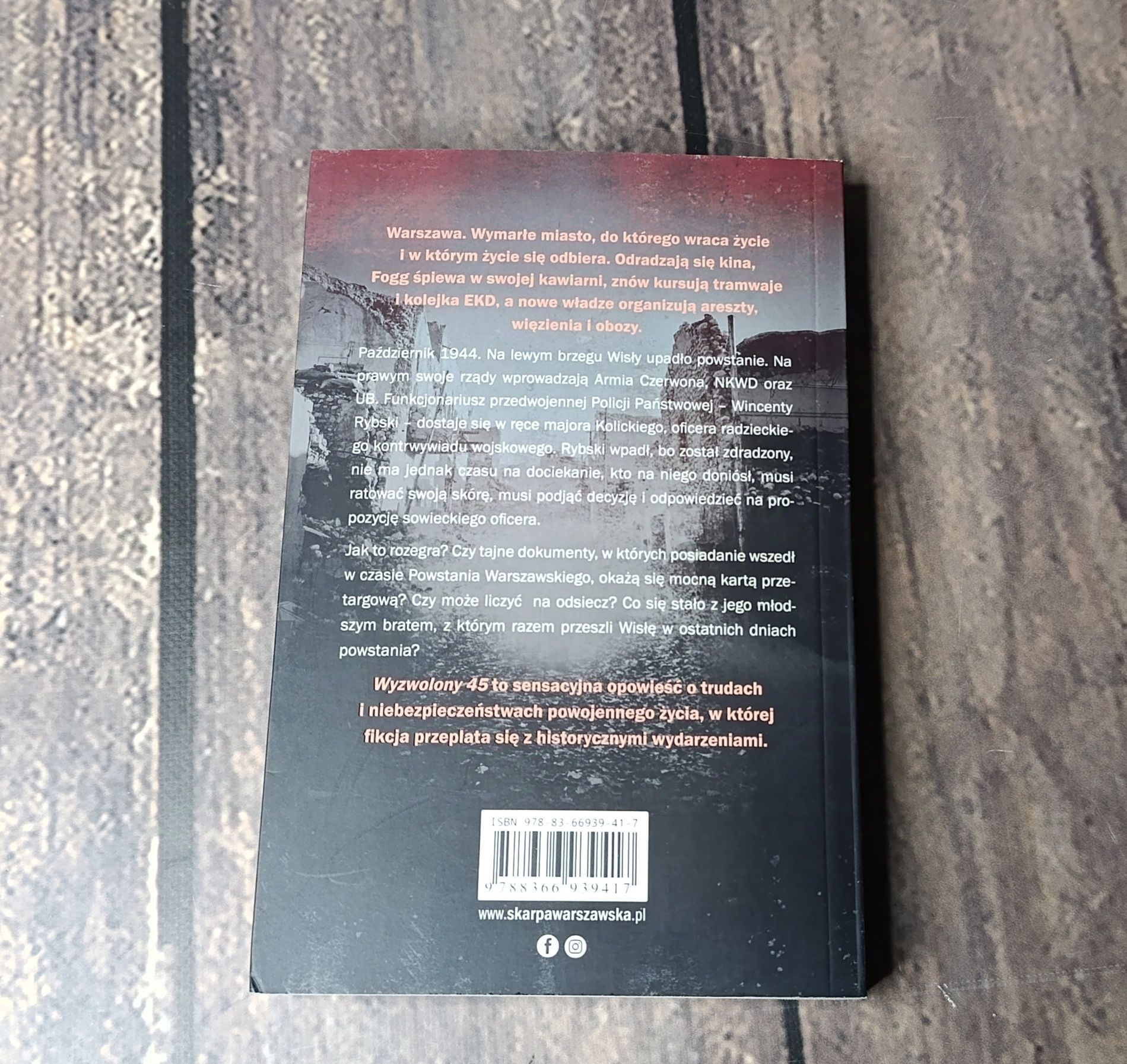 Wyzwolony 45 Grzegorz Kalinowski - książka