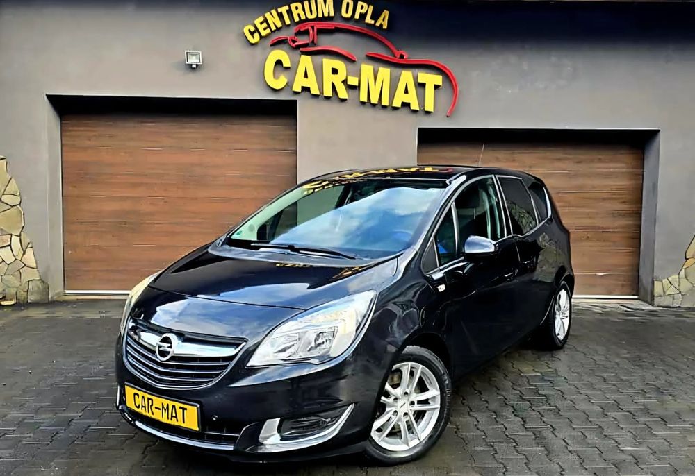 Opel Meriva POLIFT 2015 128 tys km Klimatronik Półskóra GWARANCJA