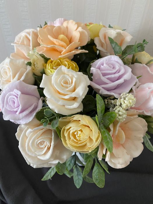 Мильні квіти букет