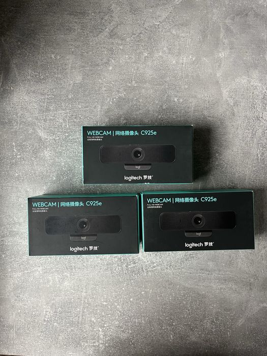 Веб-камера Logitech C925e Full HD Black