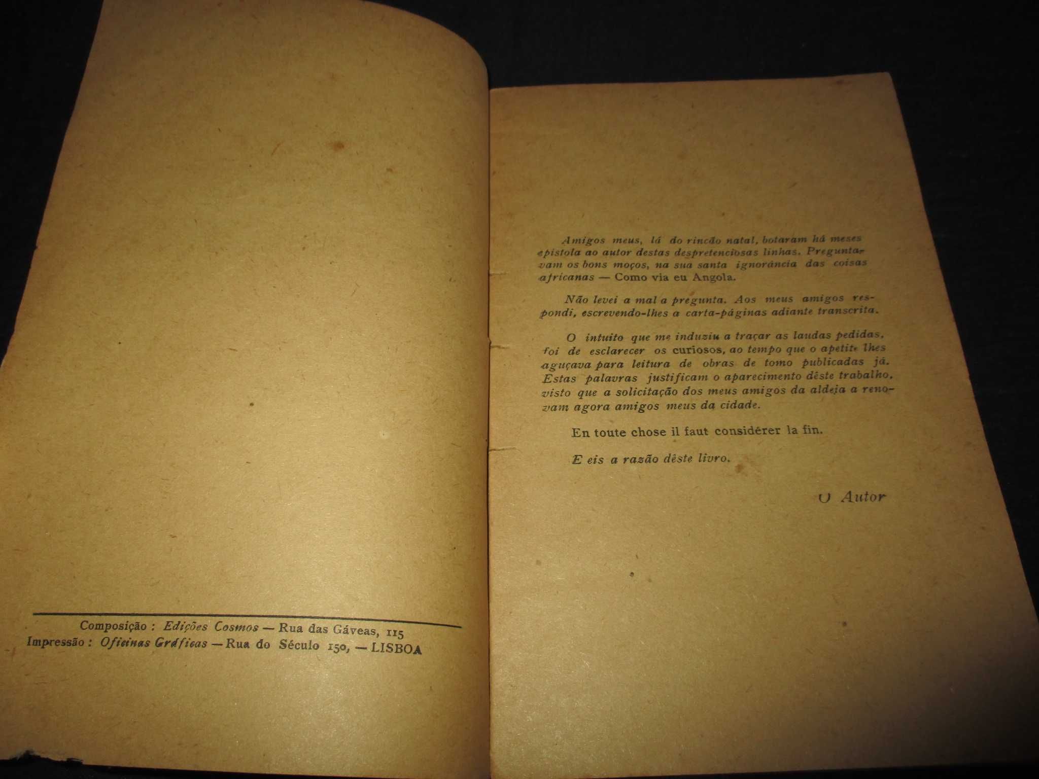 Livro Aspectos de Angola Norberto Gonzaga