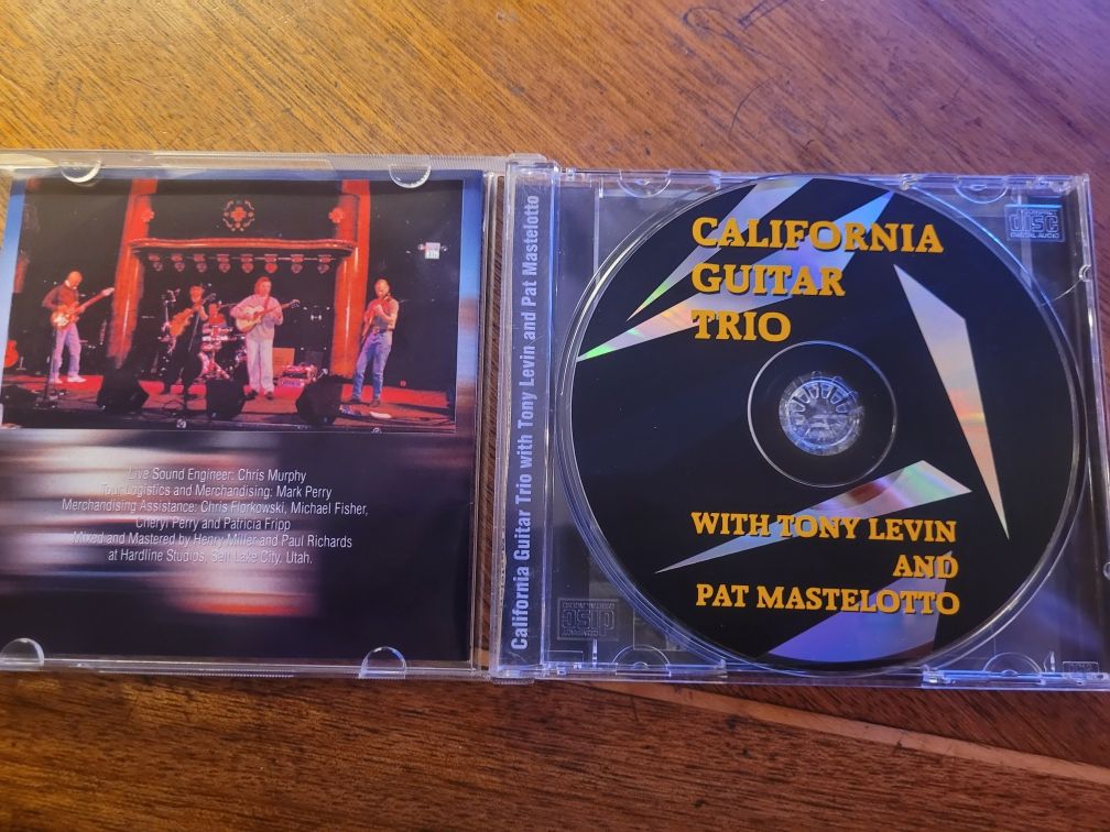 CD California Guitar Trio  Live at the Key Club 2001 self released