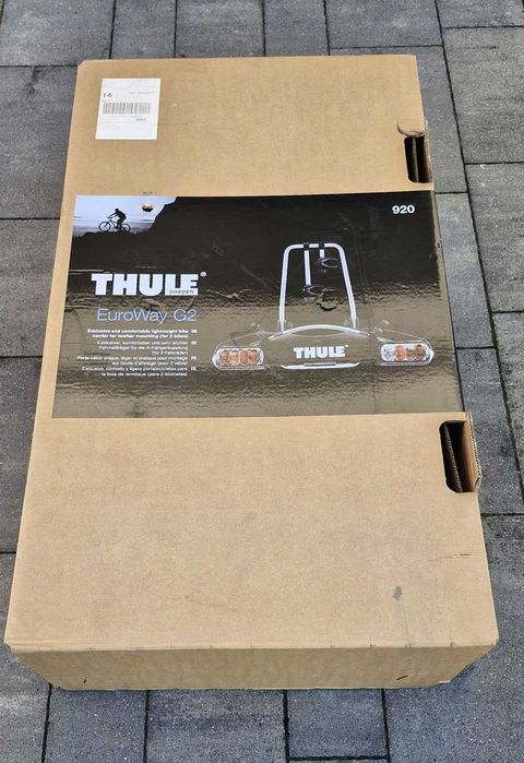Thule EuroWay G2 920 bagażnik na rowery, rowerowy na hak - stan bdb!!