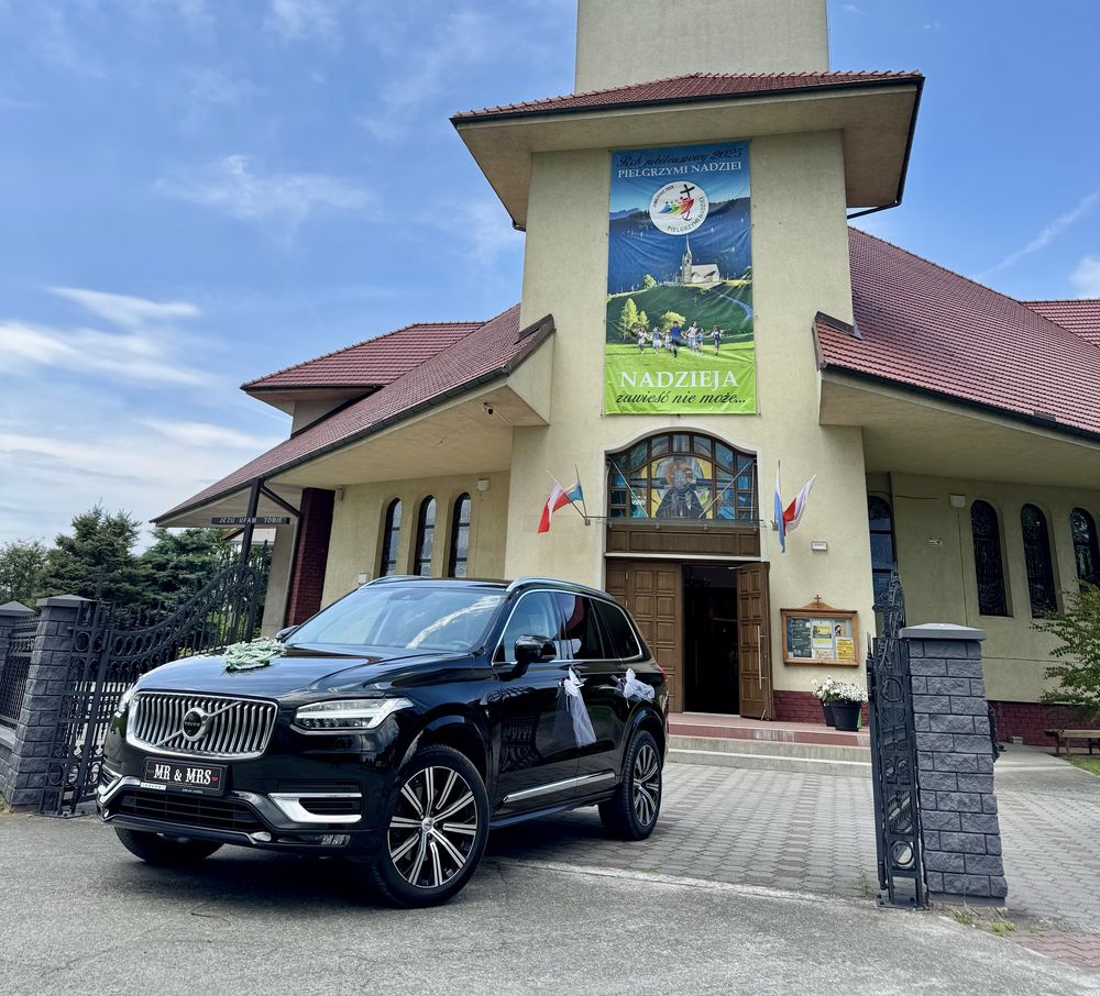 Samochód Auto do ślubu/ Audi/ Volvo/ Mercedes/ kierowca wesele van 7os