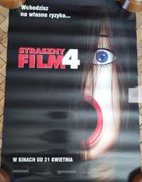 Plakat filmowy oryginalny 2006 rok kinowy Straszny film IV 4
67/48cm