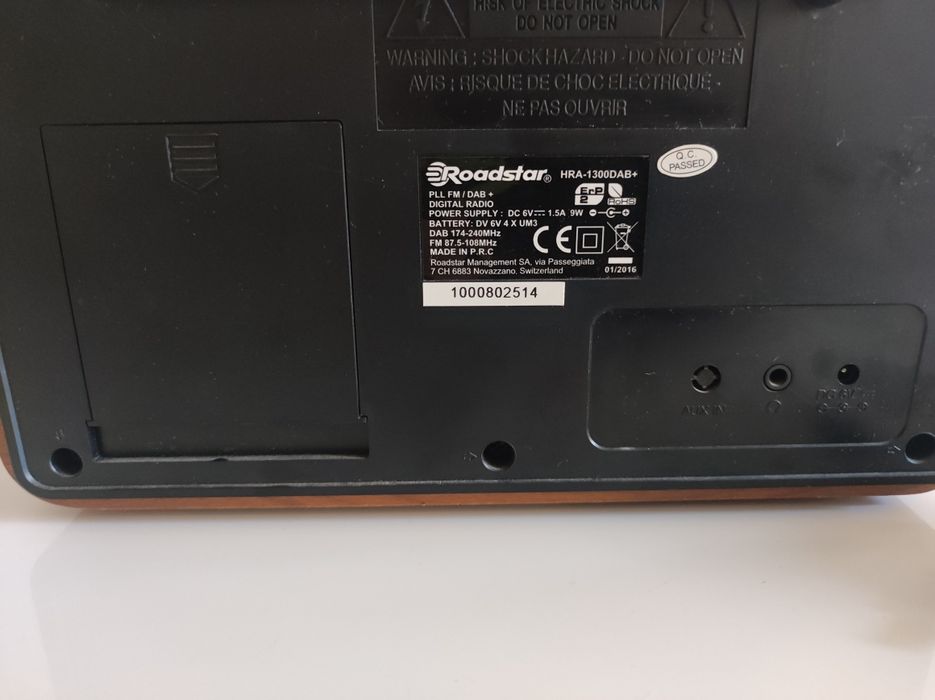 Radio Roadstar HRA-1300DAB+