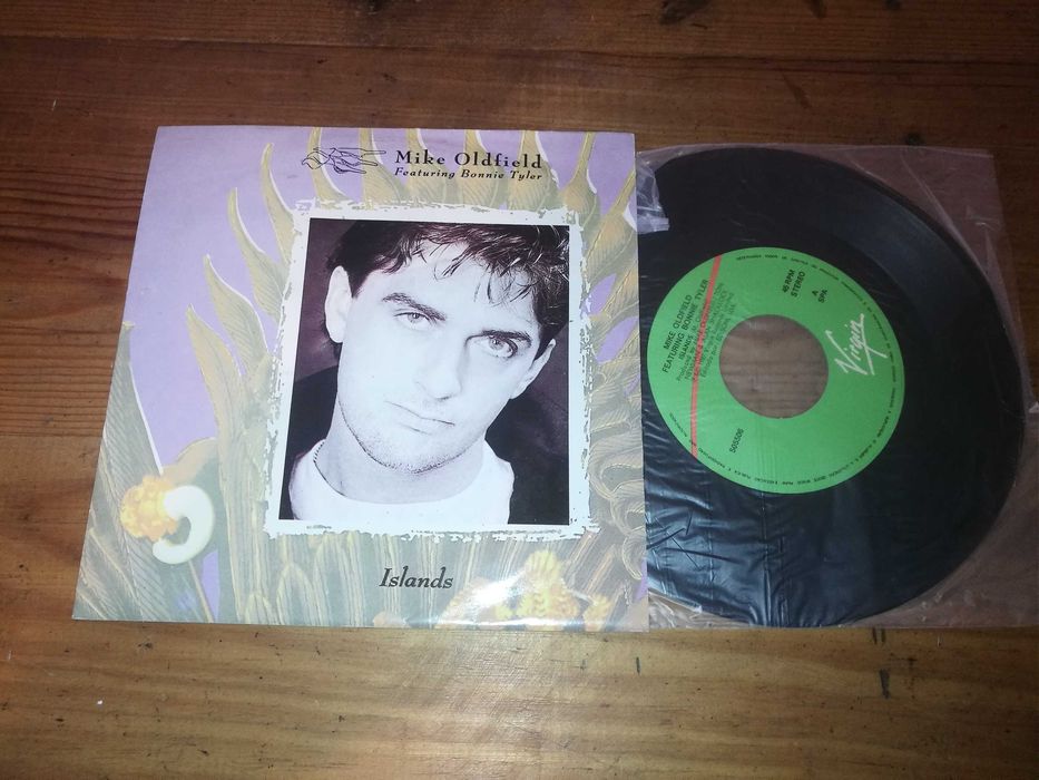 Mike Oldfield Featuring Bonnie Taylor - Islands SINGLE