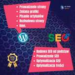 Obsluga strony Wordpress + grafika+SEO