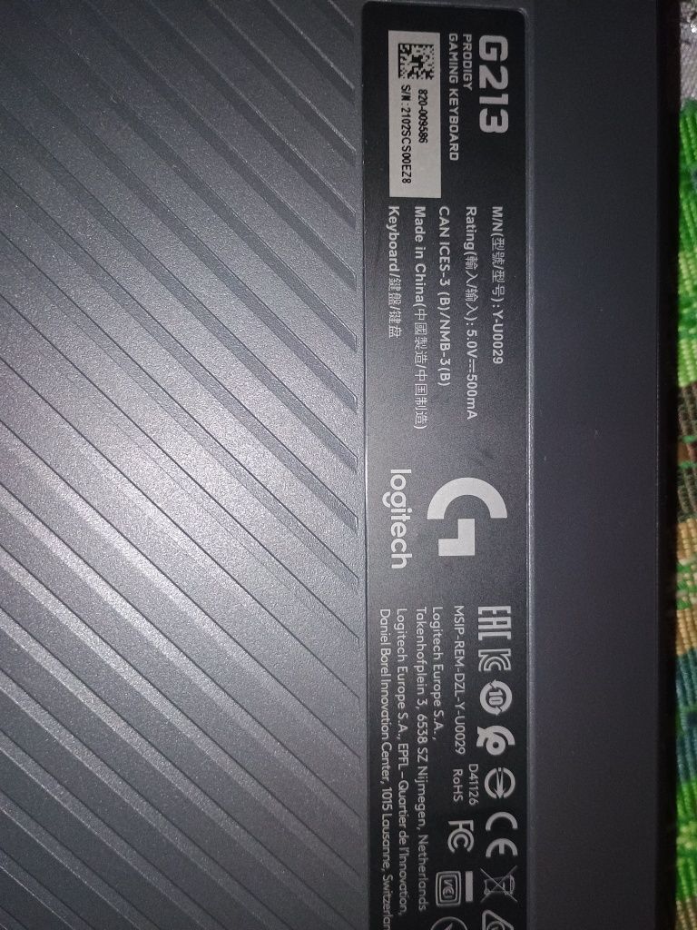 Klawiatura LOGITECH G213
