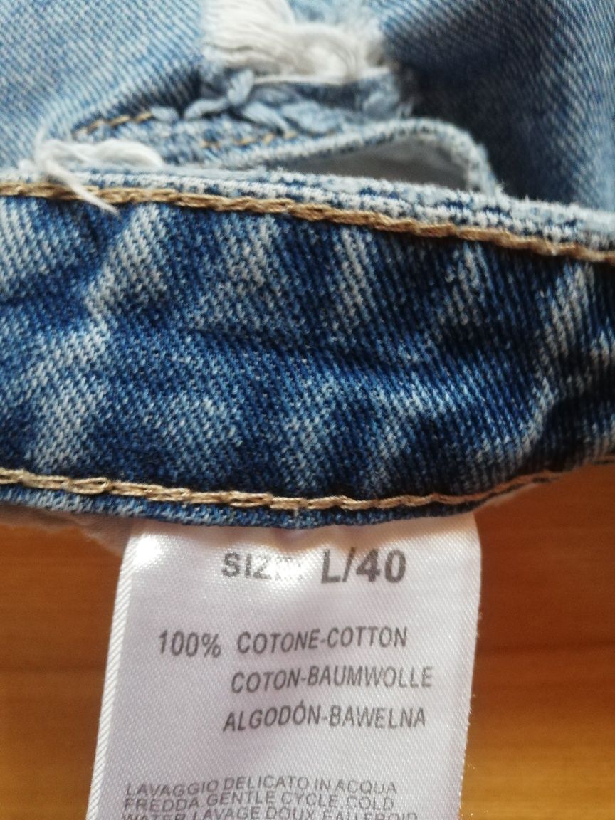 Spodenki jeansowe (Rozmiar S/M) 100% BAWEŁNA