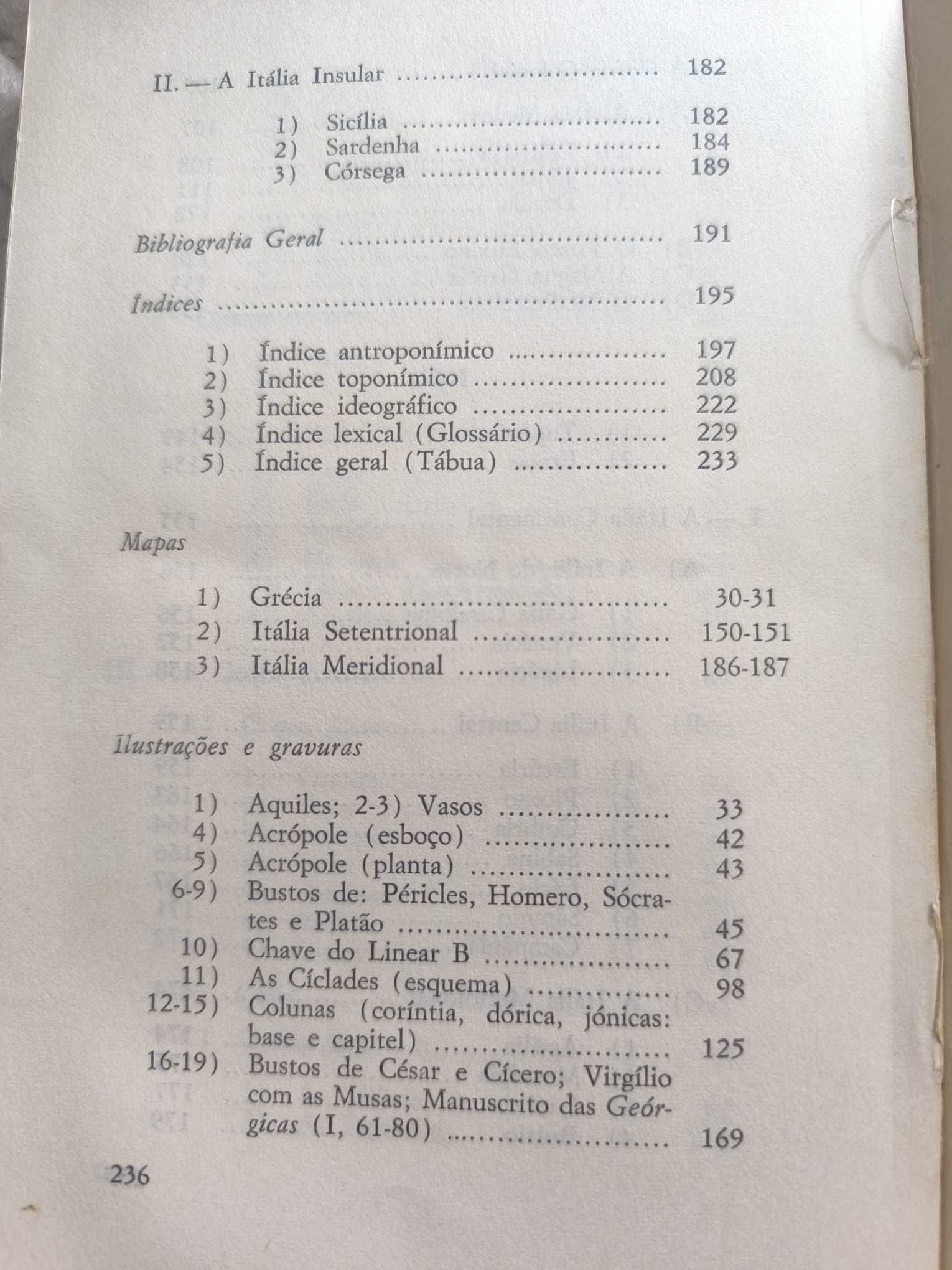 Livro "Introdução à Cultura Clássica" de Victor Buesco