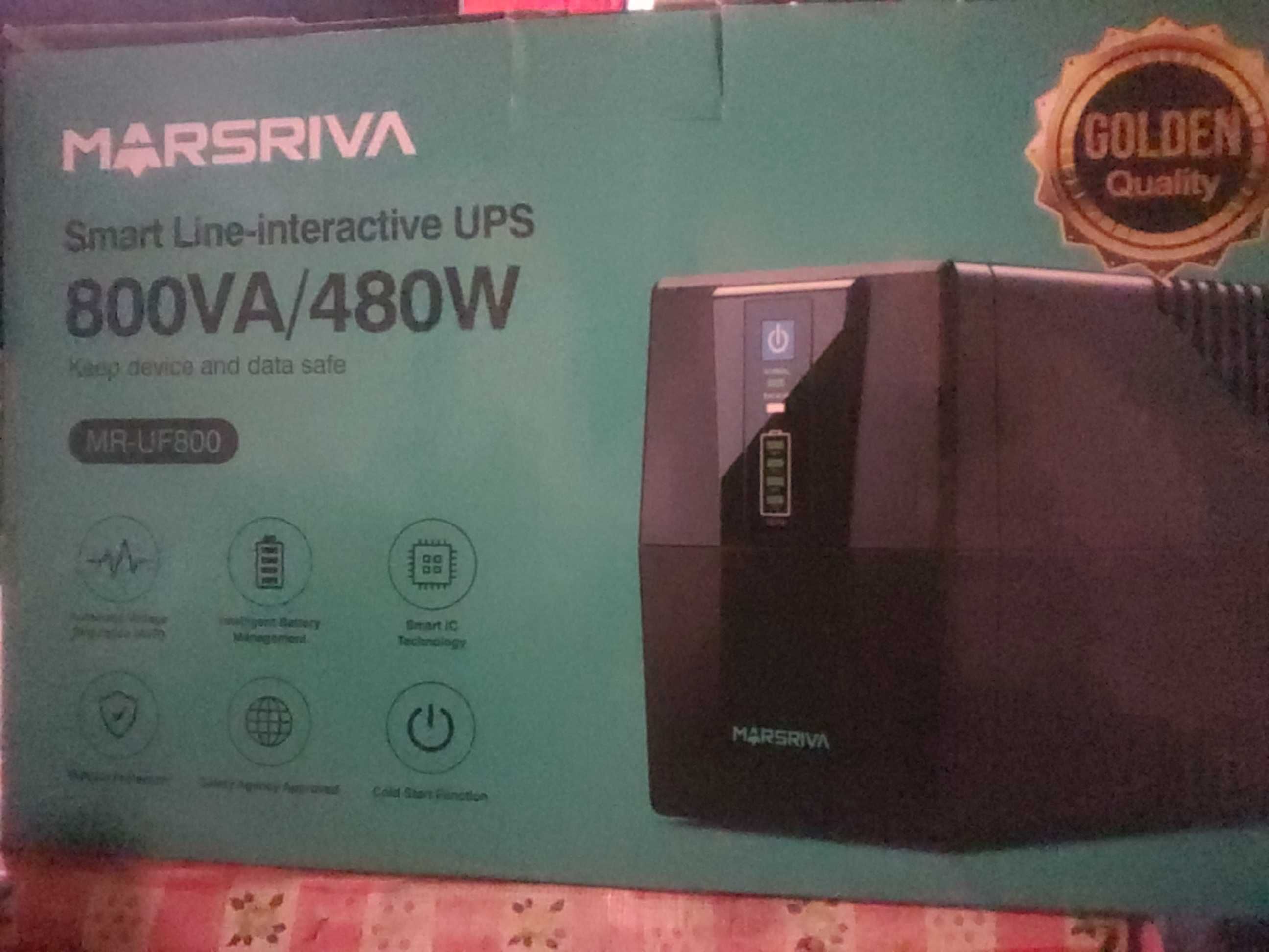 Ибп Дбж линейно-интерактивный marsriva mr-uf 800