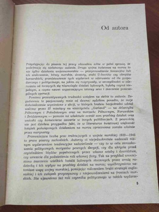 Druga wojna światowa na morzu-Jerzy Lipiński
