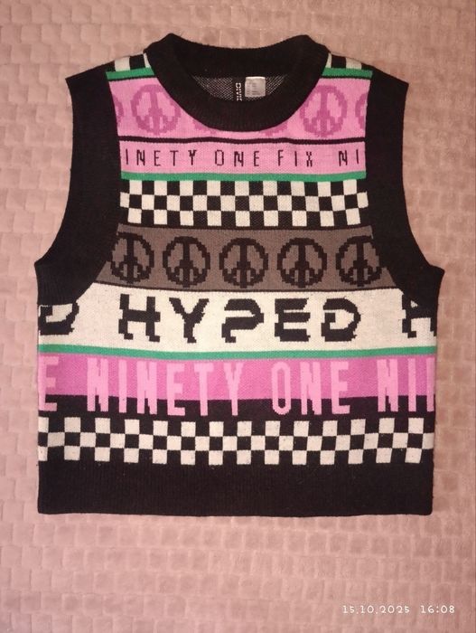В'язана жилетка, жилет H&M